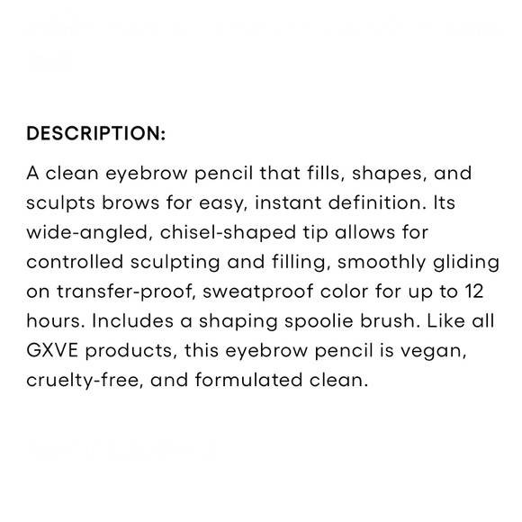 GXVE Most Def Brow Pencil 4 MED BROWN - Picture 14 of 14